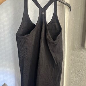 lululemon athletica Charcoal Gray Women's Tank Top